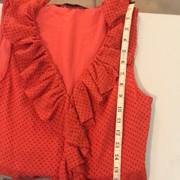 Marc By Marc Jacobs Red Ruffle Dress - Picture 10 of 10